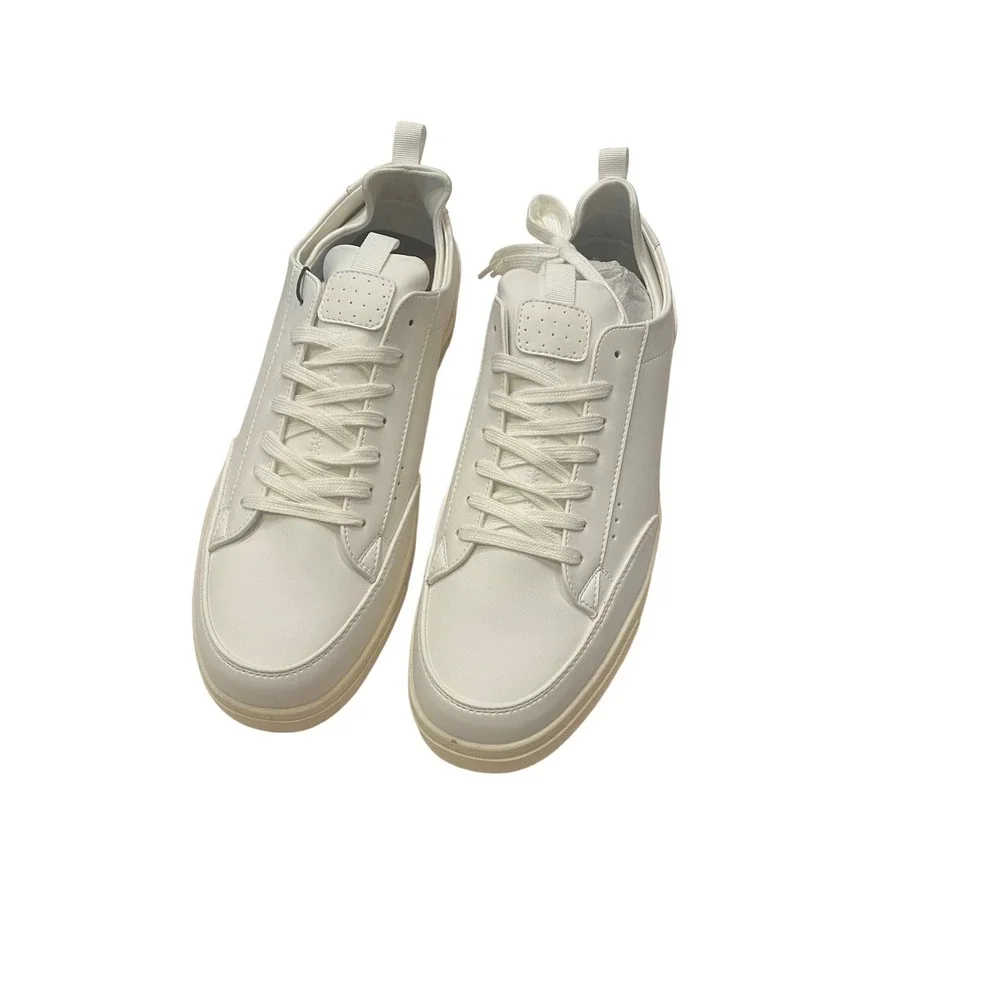 Madden NYC Markk Court Casual Mens White Sneakers Size 13 Low Top Shoes NEW